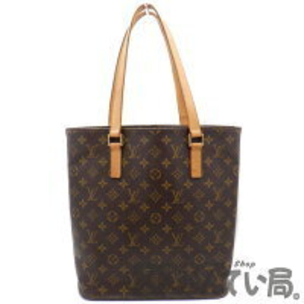 LOUIS VUITTON Vavin Monogram Canvas Leather Brown Tote Bag Shoulder